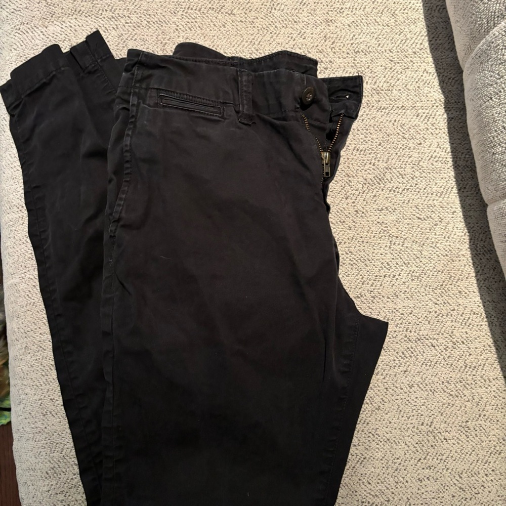 Black American eagle jeans
